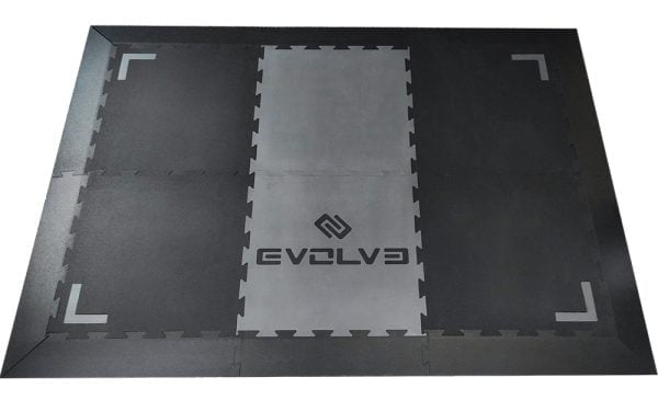 rubber weightlifting platform