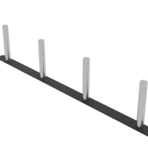 Evolve Soporte de pared para platos de pesas