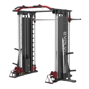 Evolve Prime Series Plate Loaded Multi Smith Machine With Cable Cross