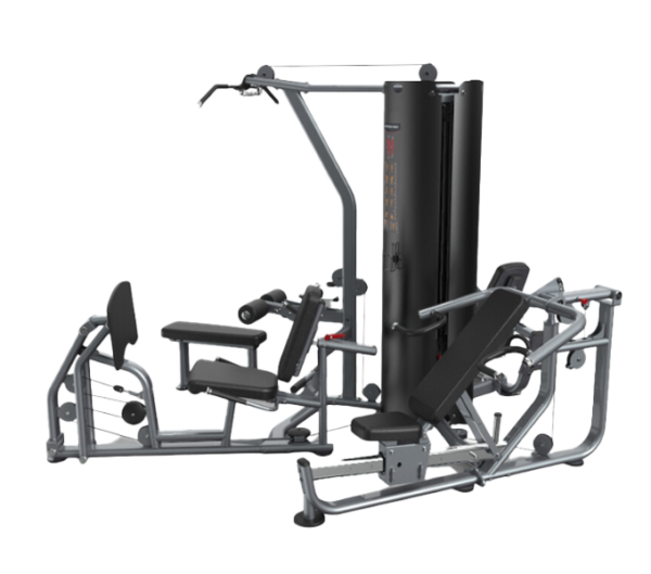Evolve Selectorized Econ Series - 3 Stations Multi Gym + Leg Press | Evolve