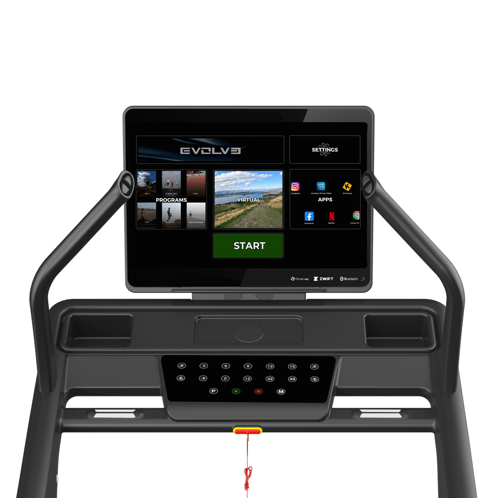 Evolve Home Series Treadmill with 21,5-inch Console and Incline 48%(225-TFT)