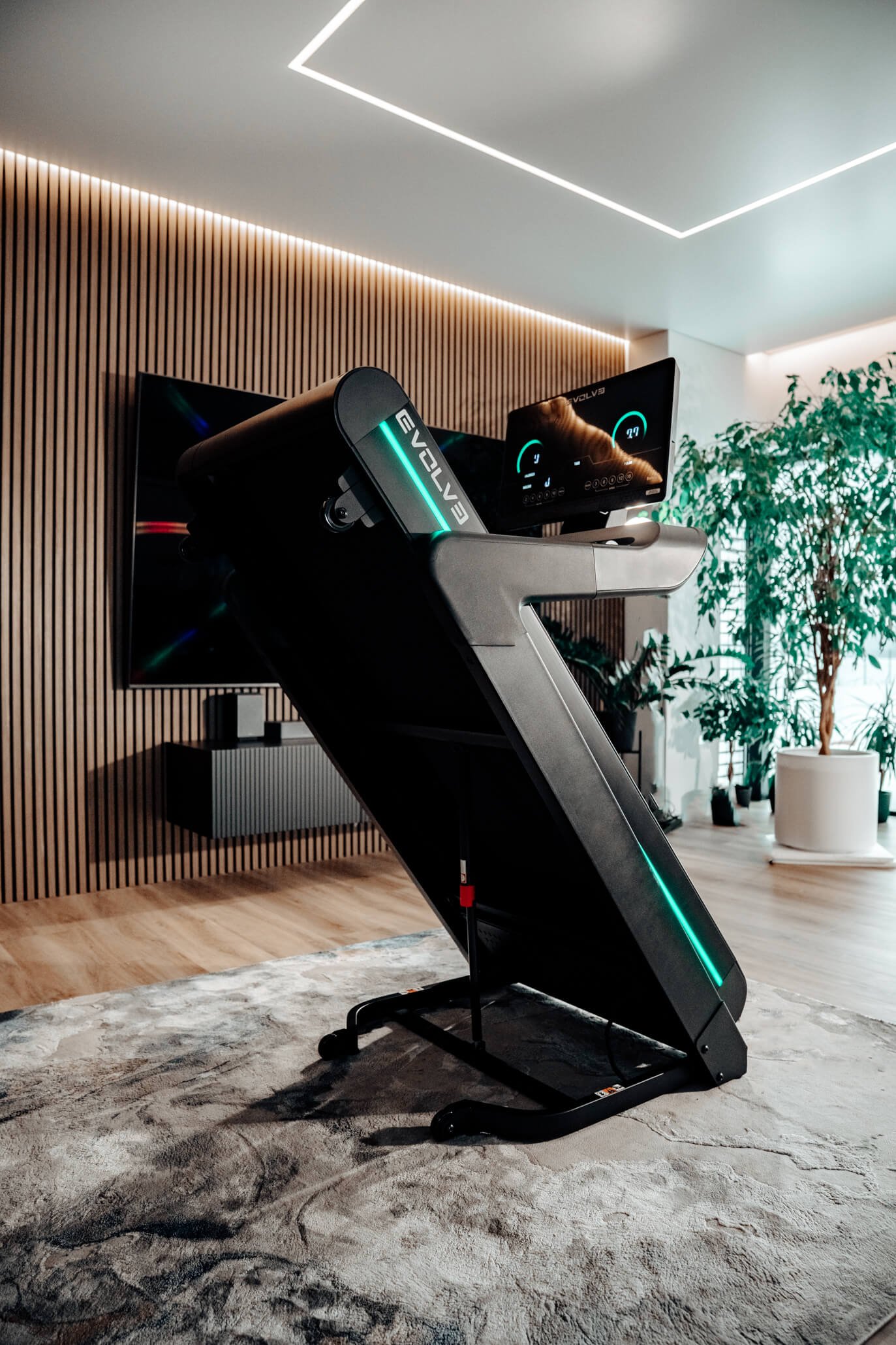 Evolve løbebånd med konsol 300 LED