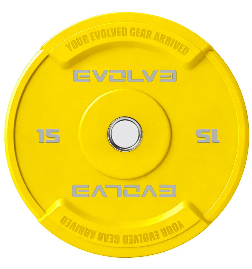 Evolve Ultra Series CPU Urethane Colored Bumper Plate (UB-UL-CL)