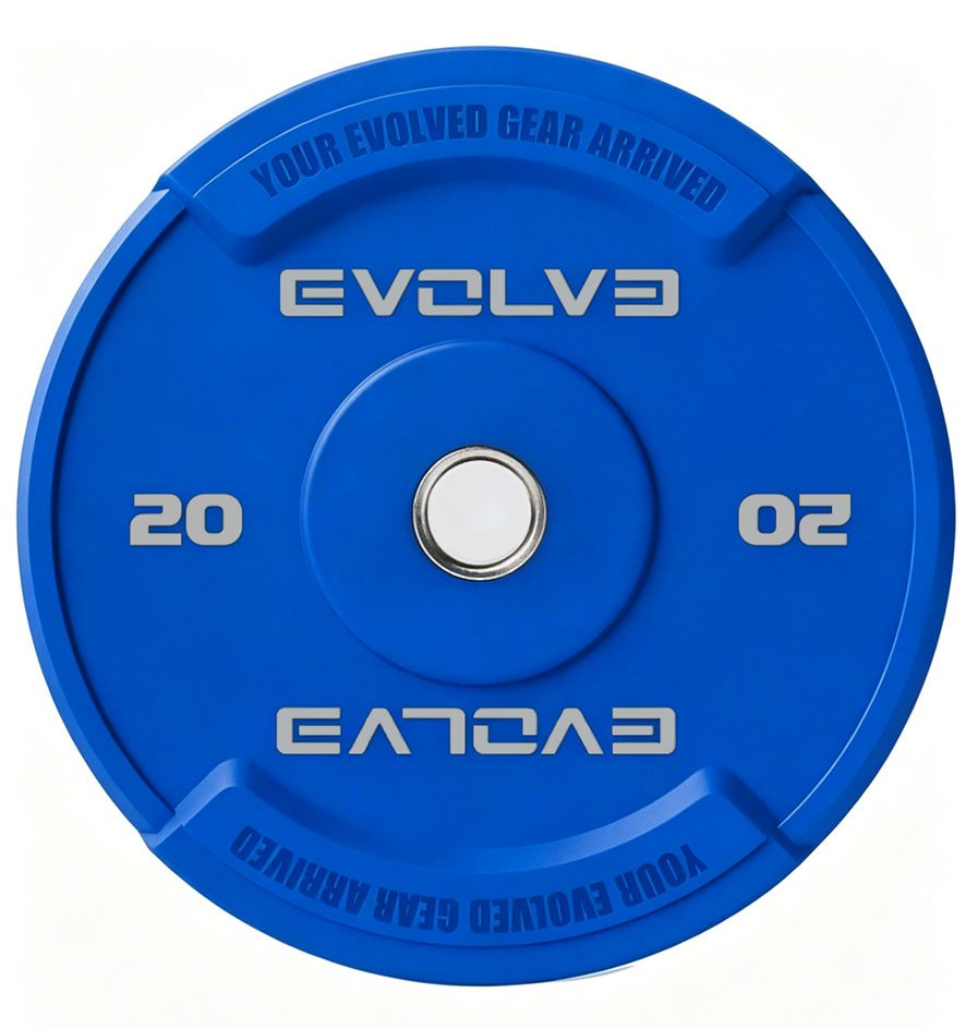 Evolve Ultra Series CPU Urethane Colored Bumper Plate (UB-UL-CL)