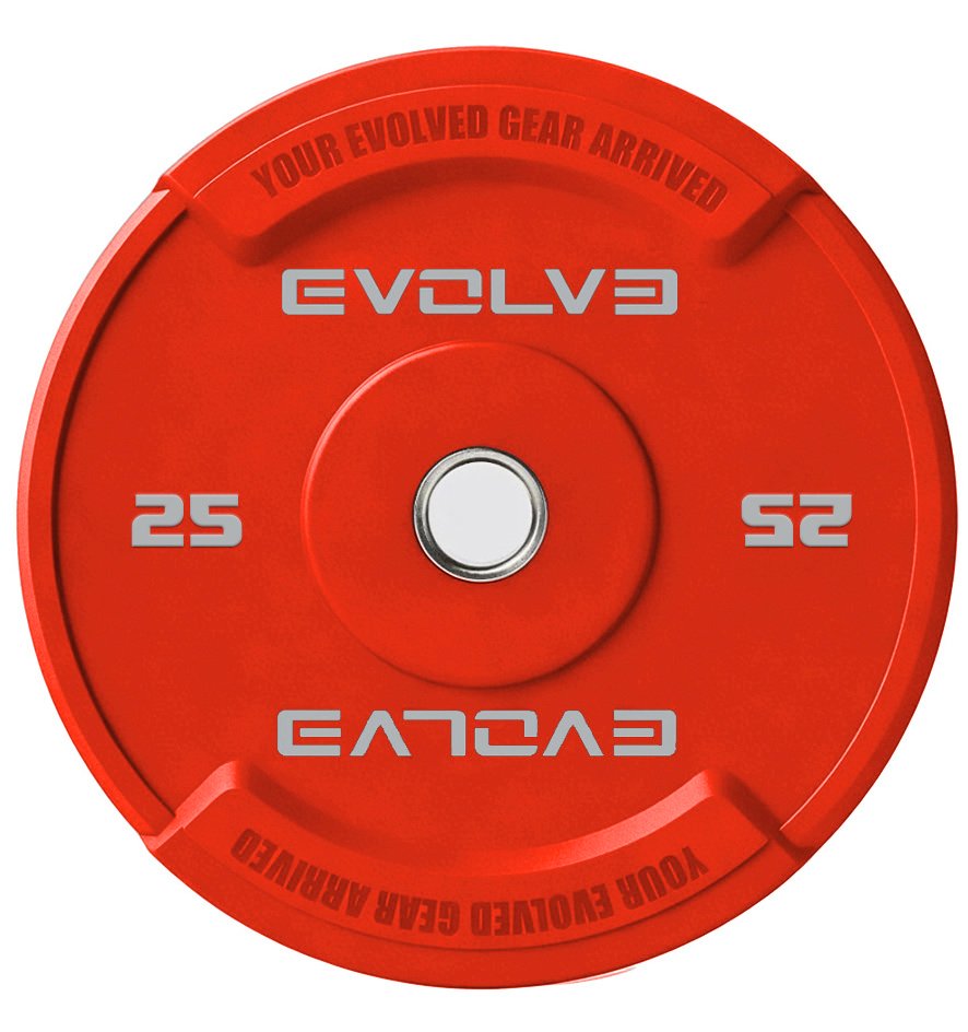 Evolve Ultra Series CPU Urethane Colored Bumper Plate (UB-UL-CL)