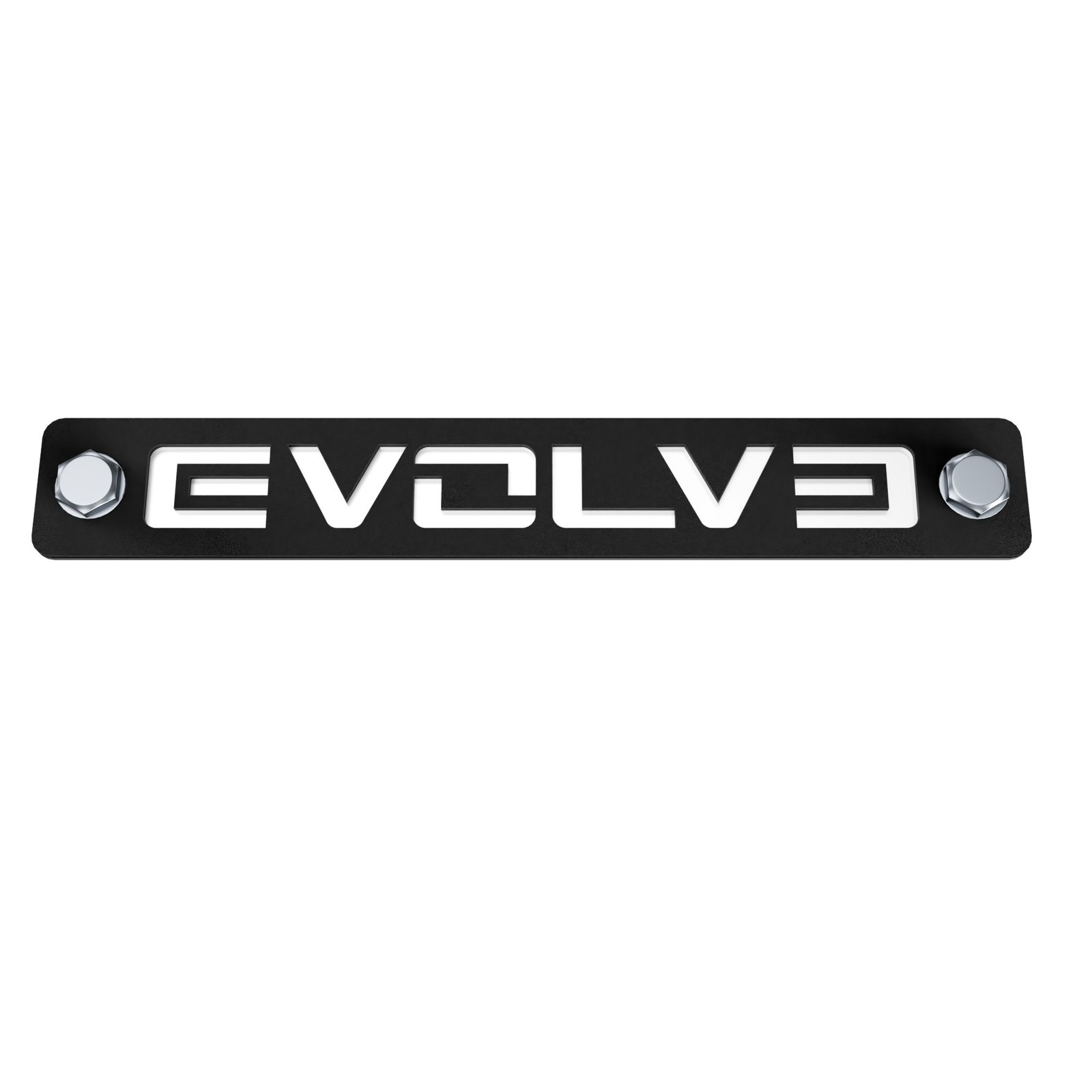 Evolve Stainless Steel Small Logo Plate (AT-LP)
