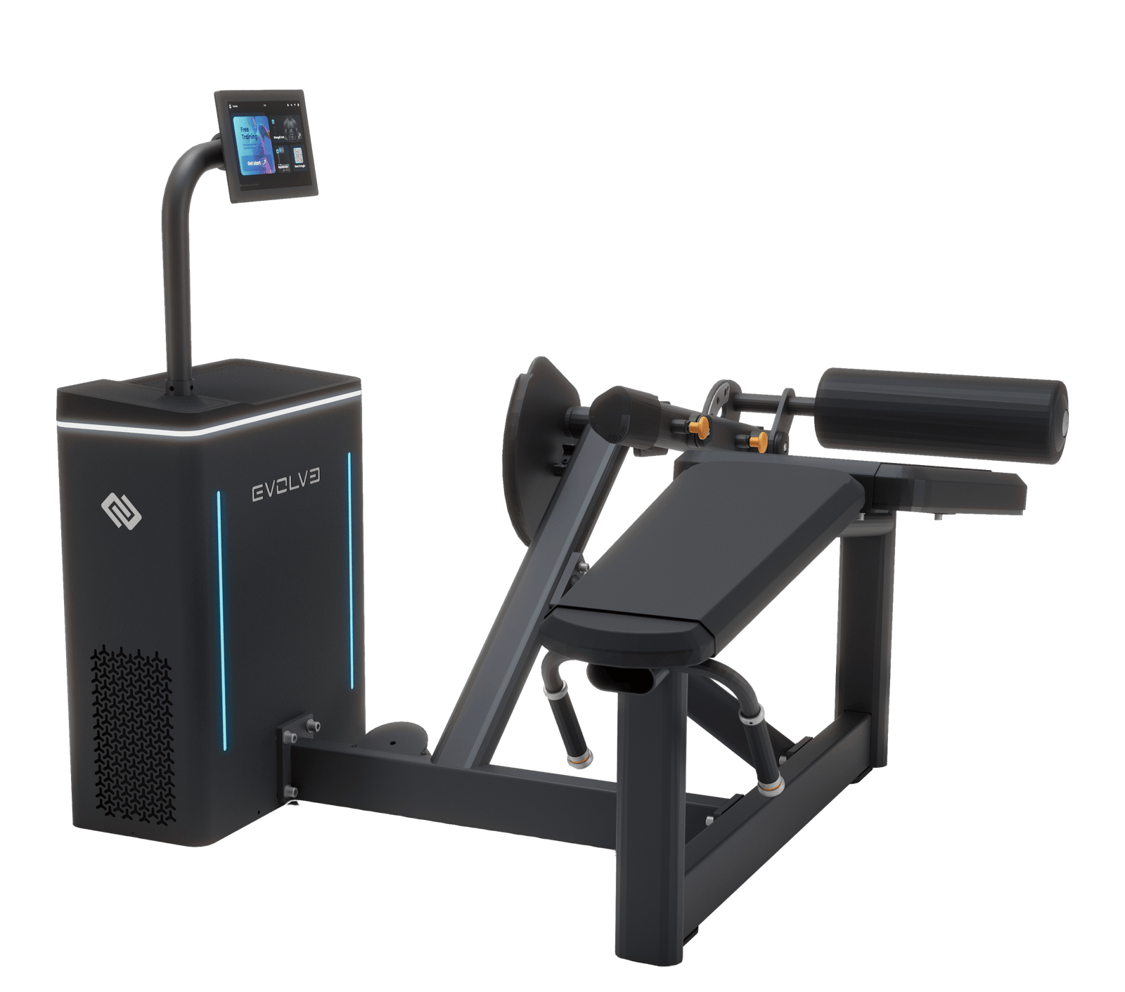 Evolve Digital Strength Series Selectorized Prone Leg Curl (DS-518)
